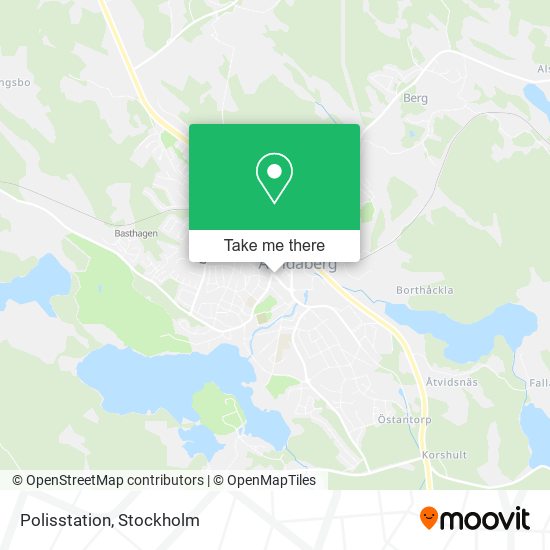 Polisstation map