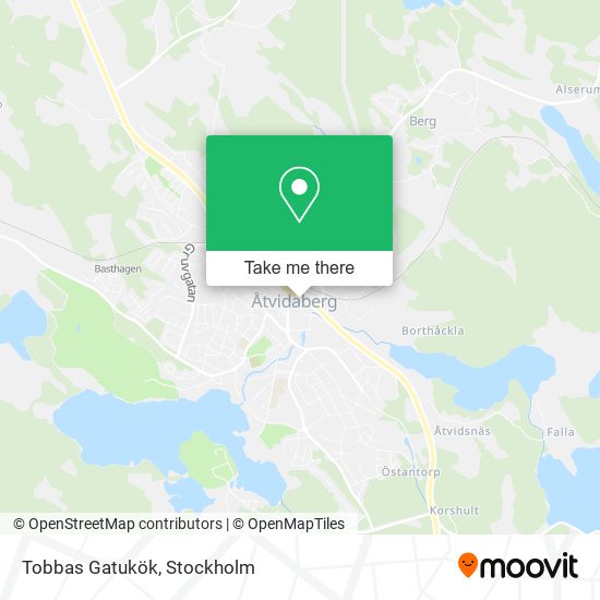 Tobbas Gatukök map