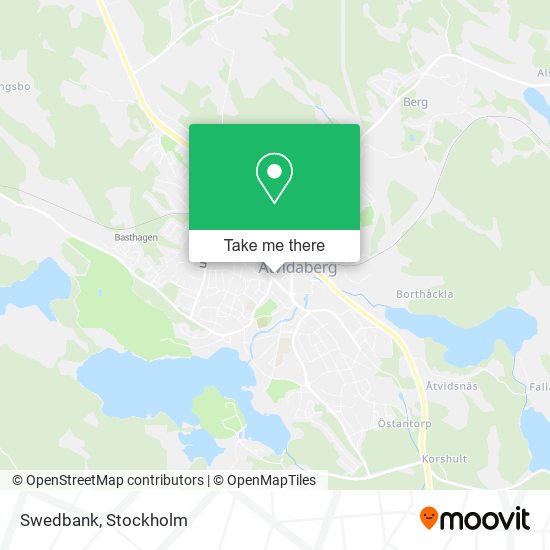 Swedbank map