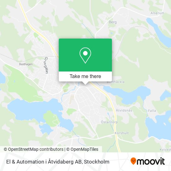 El & Automation i Åtvidaberg AB map