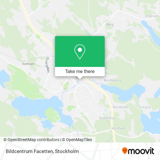 Bildcentrum Facetten map