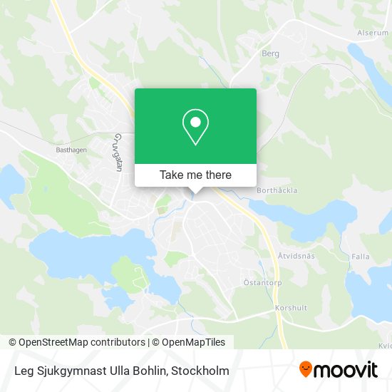 Leg Sjukgymnast Ulla Bohlin map