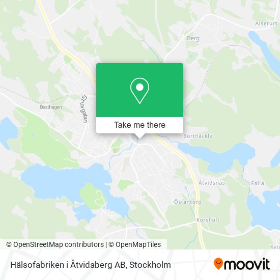 Hälsofabriken i Åtvidaberg AB map