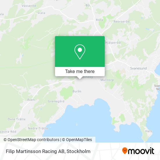 Filip Martinsson Racing AB map