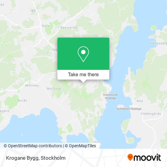 Krogane Bygg map