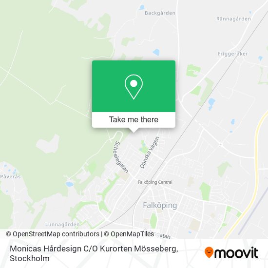 Monicas Hårdesign C / O Kurorten Mösseberg map