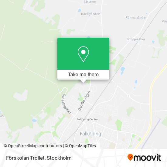 Förskolan Trollet map