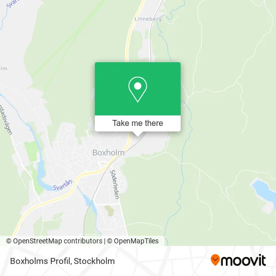 Boxholms Profil map