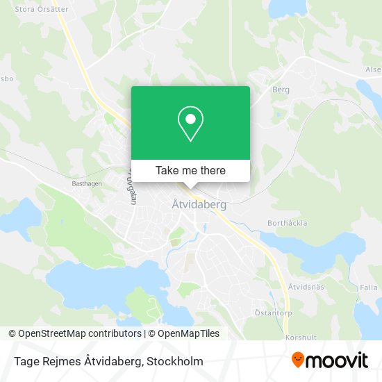 Tage Rejmes Åtvidaberg map