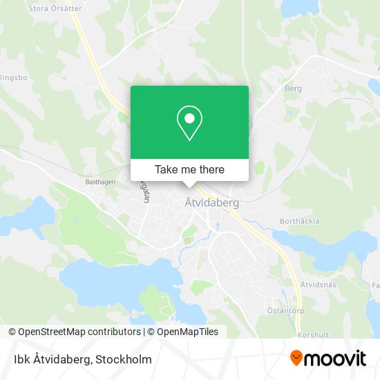 Ibk Åtvidaberg map