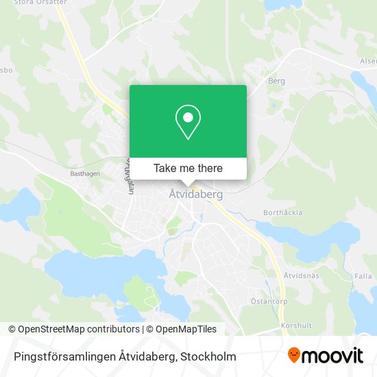 Pingstförsamlingen Åtvidaberg map