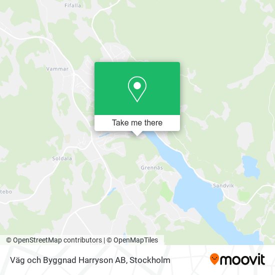 Väg och Byggnad Harryson AB map