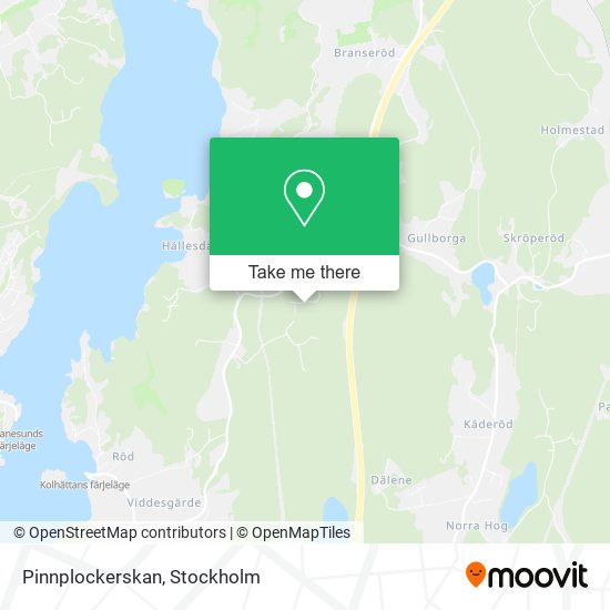 Pinnplockerskan map