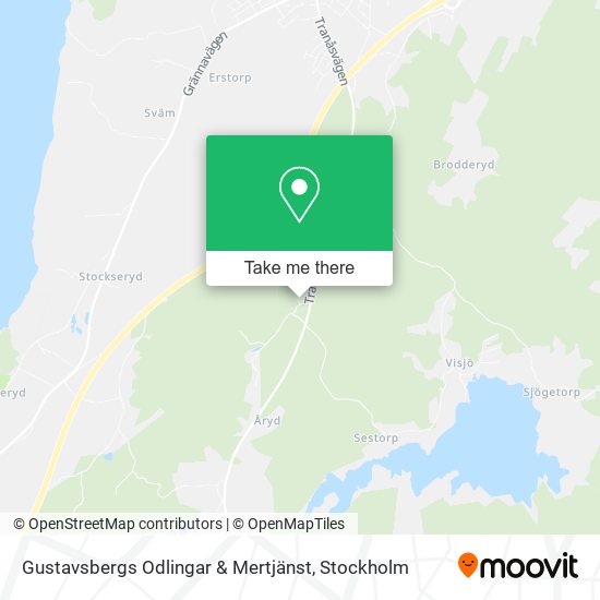 Gustavsbergs Odlingar & Mertjänst map