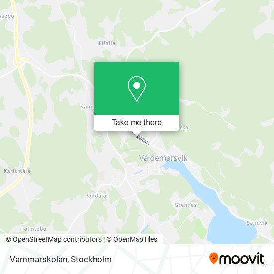 Vammarskolan map