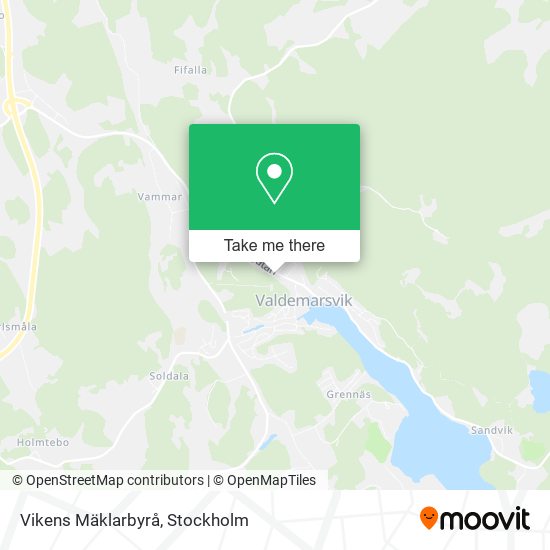 Vikens Mäklarbyrå map