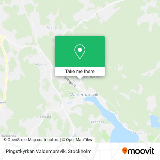 Pingstkyrkan Valdemarsvik map