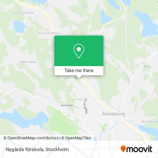 Nygårds förskola map