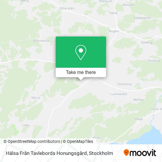 Hälsa Från Tavlebords Honungsgård map