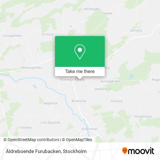 Äldreboende Furubacken map