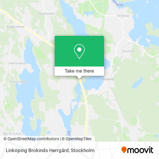Linköping Brokinds Herrgård map