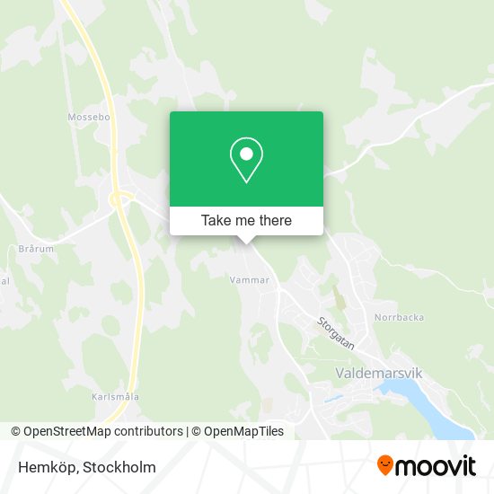 Hemköp map