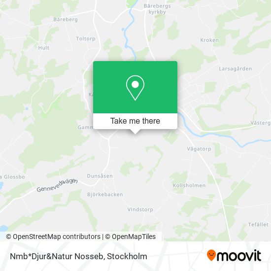 Nmb*Djur&Natur Nosseb map