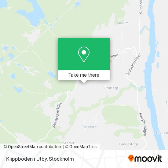 Klippboden i Utby map