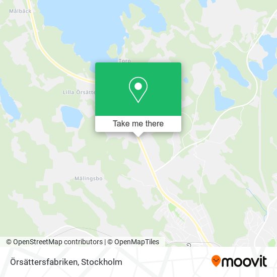Örsättersfabriken map