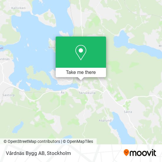 Vårdnäs Bygg AB map