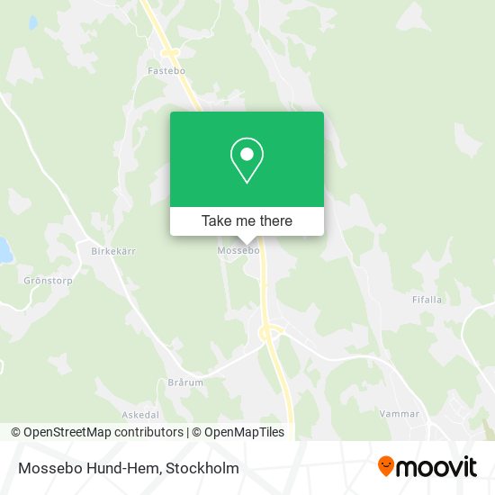 Mossebo Hund-Hem map