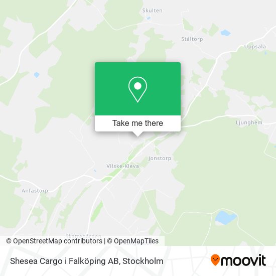 Shesea Cargo i Falköping AB map