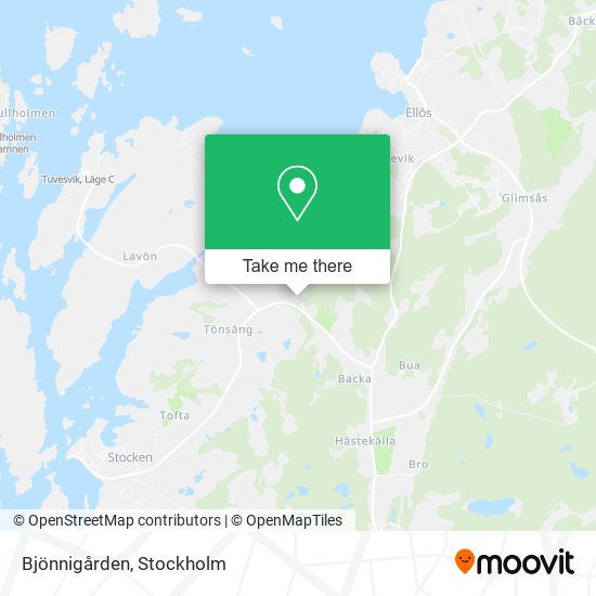 Bjönnigården map