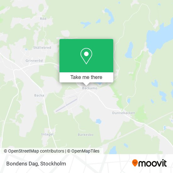 Bondens Dag map