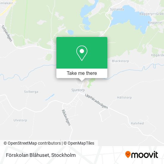 Förskolan Blåhuset map