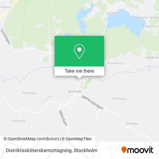 Distriktssköterskemottagning map