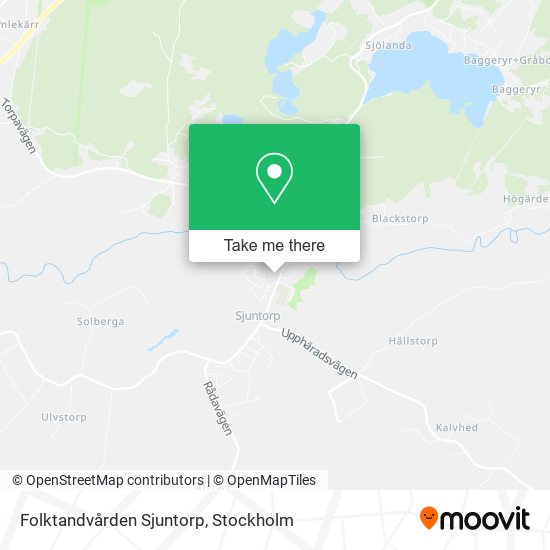 Folktandvården Sjuntorp map