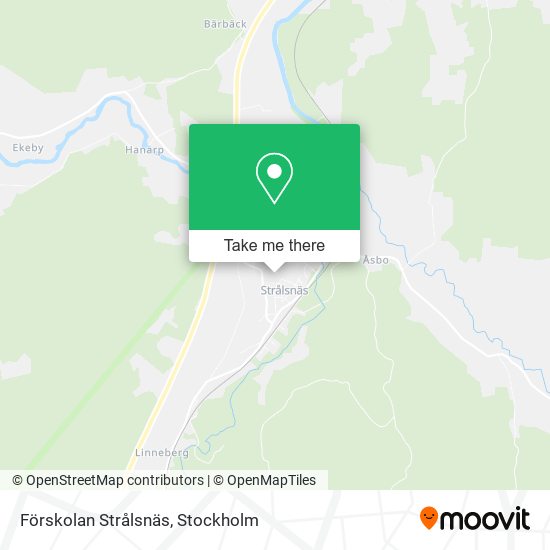 Förskolan Strålsnäs map