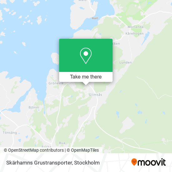 Skärhamns Grustransporter map