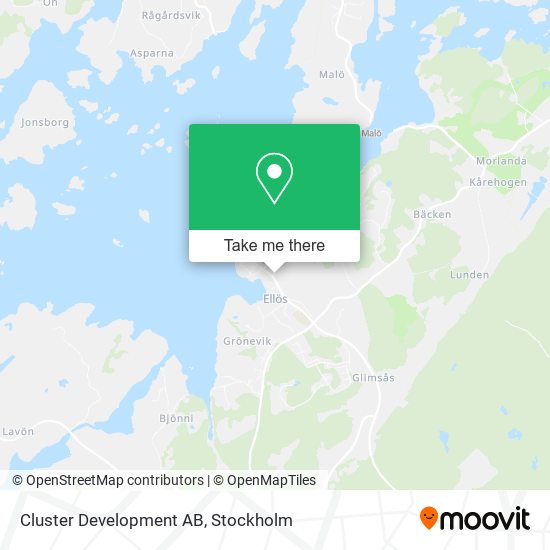 Cluster Development AB map
