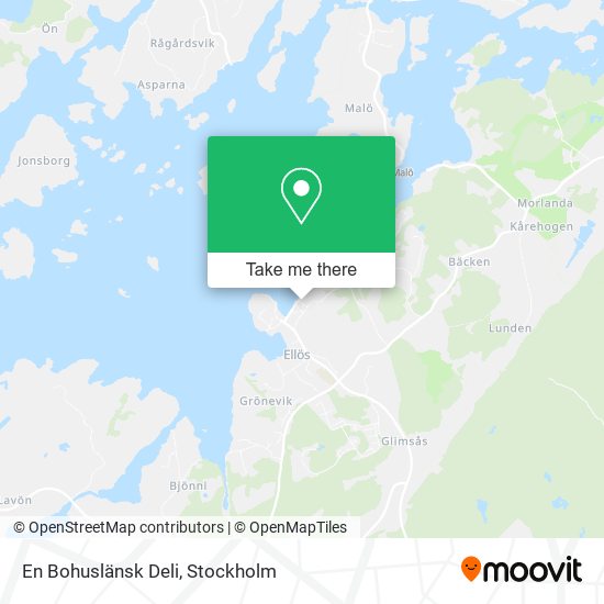 En Bohuslänsk Deli map