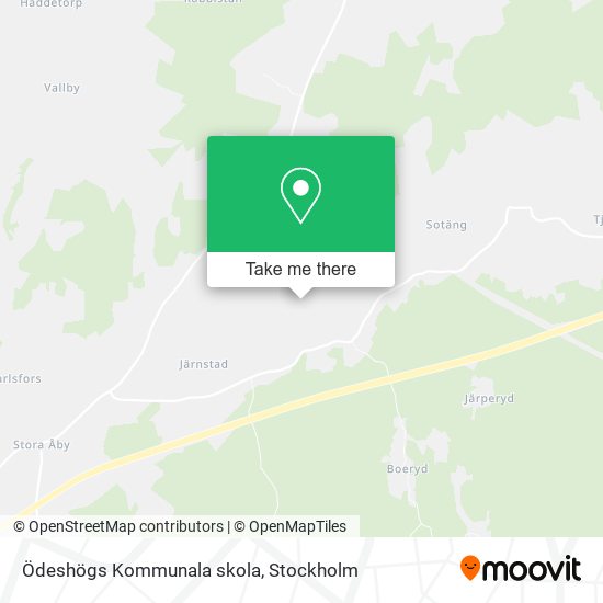 Ödeshögs Kommunala skola map