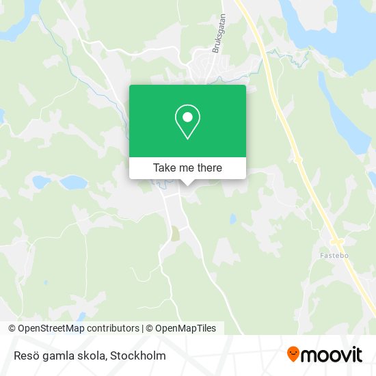 Resö gamla skola map