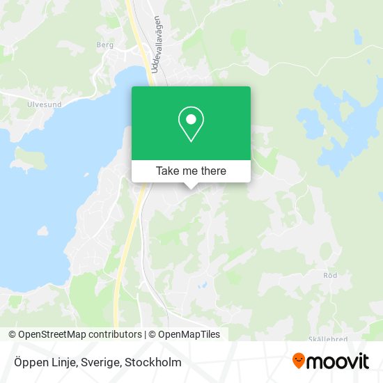 Öppen Linje, Sverige map
