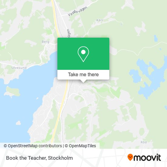 Book the Teacher map