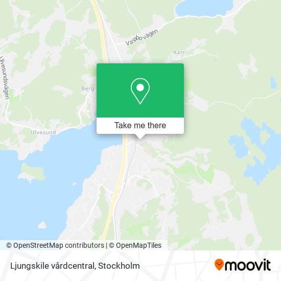 Ljungskile vårdcentral map