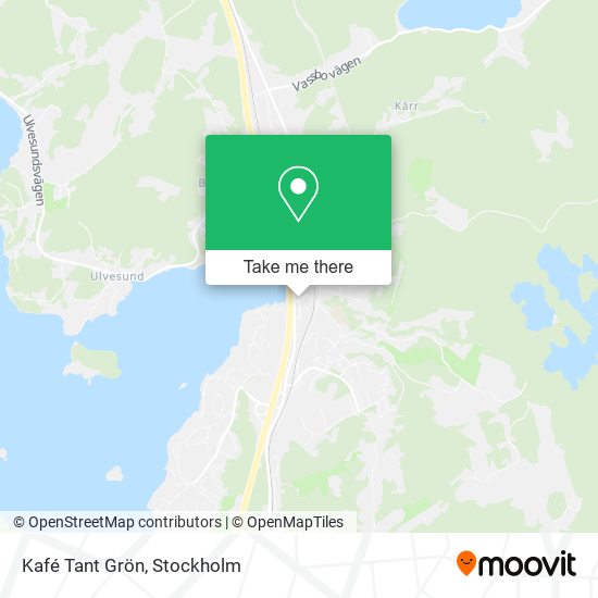 Kafé Tant Grön map