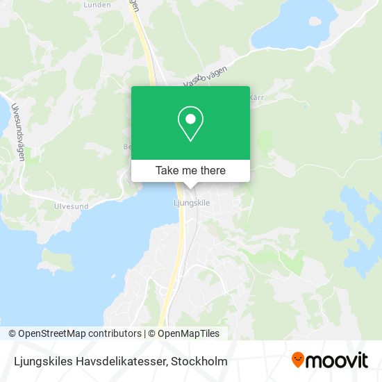 Ljungskiles Havsdelikatesser map