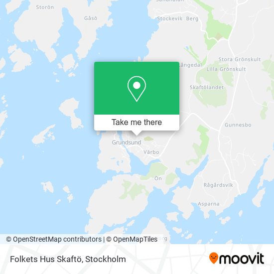 Folkets Hus Skaftö map