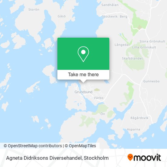 Agneta Didriksons Diversehandel map